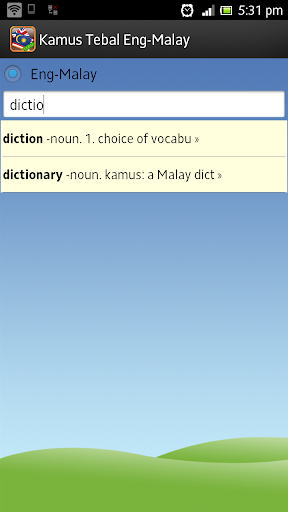 Kamus Tebal English Malay