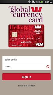 Westpac Global Currency Card