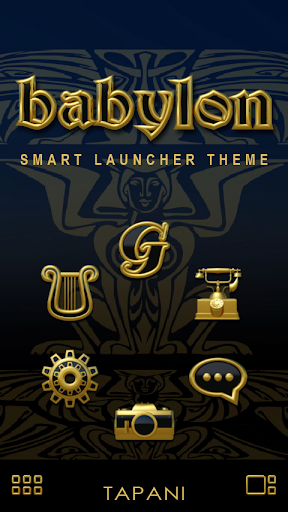 Smart Launcher theme Babylon