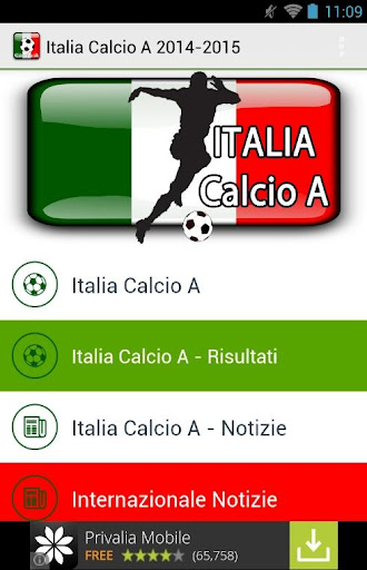 【免費運動App】Italia Calcio A 2014-2015-APP點子