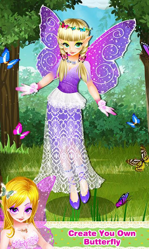 【免費家庭片App】Butterfly Fairy Girls Dress Up-APP點子