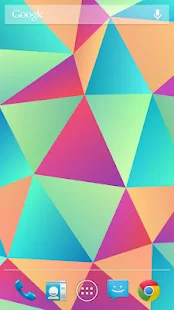 Nexus Triangles LWP - screenshot thumbnail