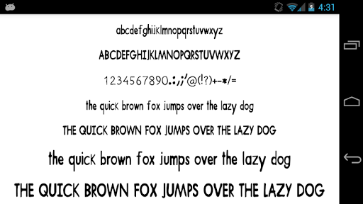 Fonts for FlipFont 50 Pencil