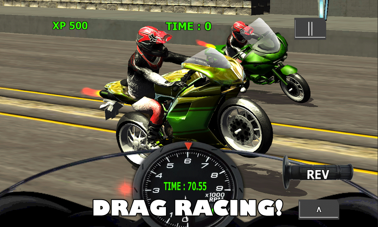 Moto Drag Racing Apl Android Di Google Play