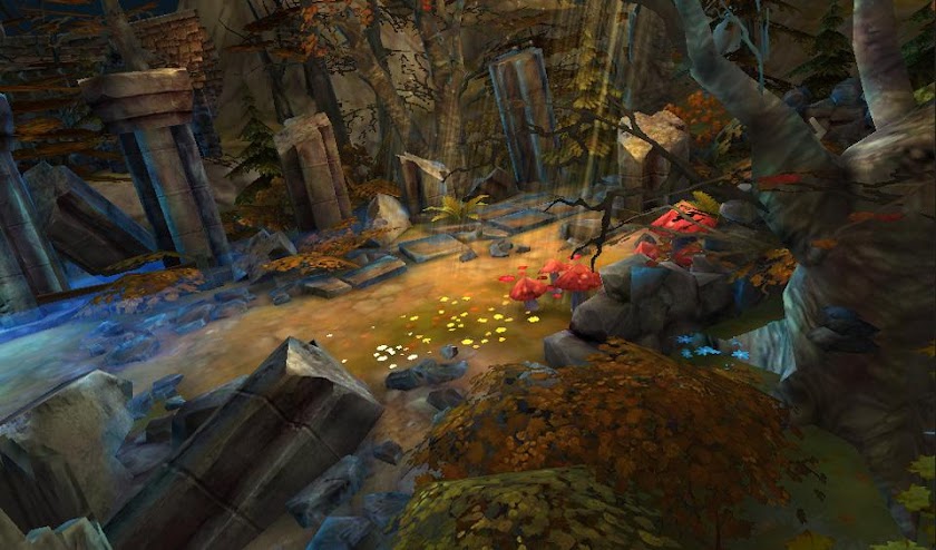 Forest Ruins 3D HD lwp Screen 1