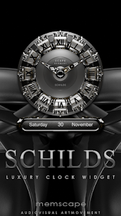 SCHILDS Luxury Clock Widget