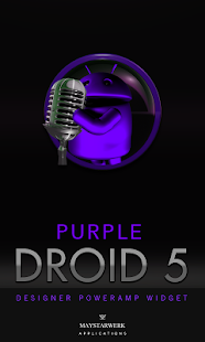 How to mod Poweramp Widget Purple Droid 5 2.08-build-208 apk for android