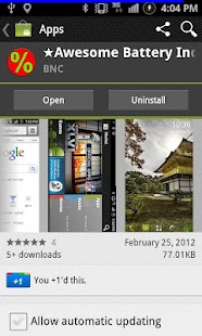 ★Awesome Battery Indicator★ Screenshots 4