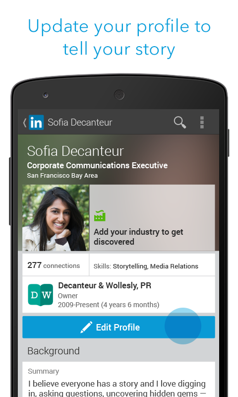 LinkedIn - screenshot