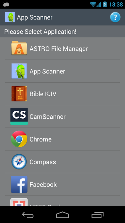 App Scanner - 2.1 - (Android)