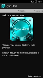 How to get Cyan Steel Multi Theme patch Varies with device apk for android