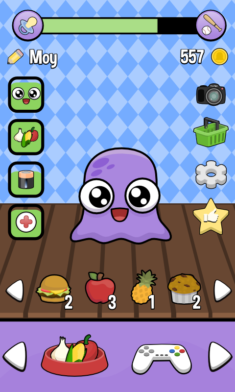   Moy 2 🐙 Virtual Pet Game- 스크린샷 