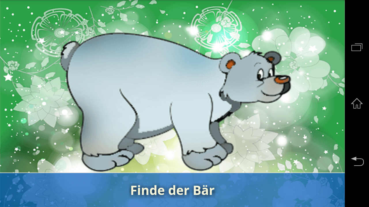 Android application Hidden Animals for Kids screenshort
