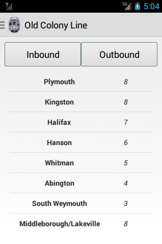 免費交通運輸App|Boston Train Schedule|阿達玩APP
