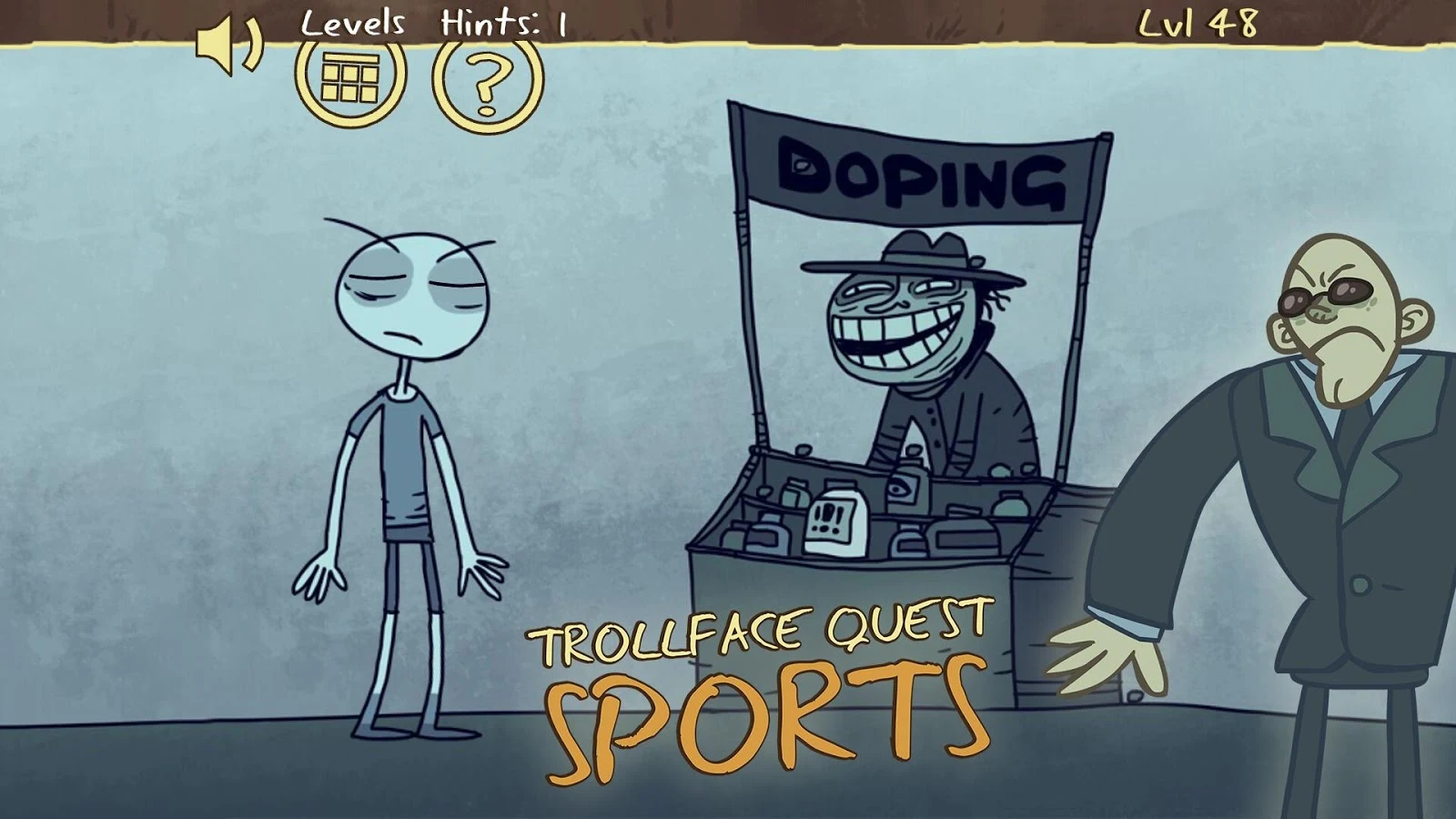   Troll face Quest Sports puzzle- tangkapan layar 