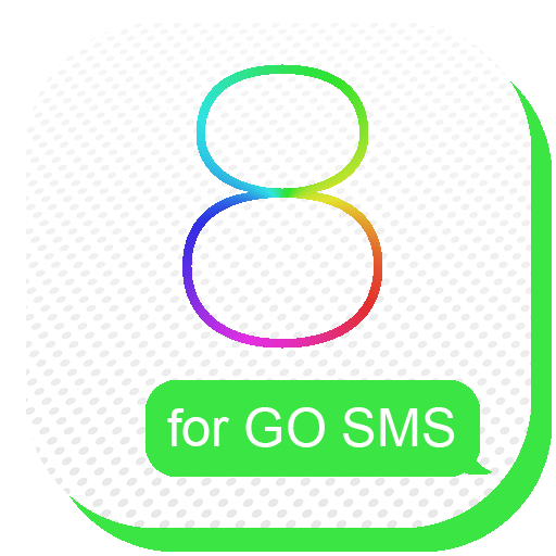 GO SMS Theme 8 Green 個人化 App LOGO-APP開箱王