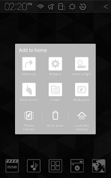 Black and White Atom theme poster 7