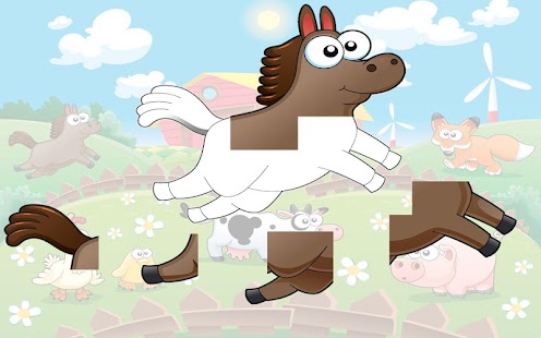 Free Download Animal sounds puzzle HD APK