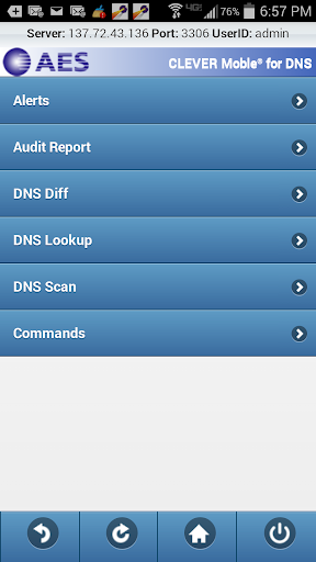 CLEVER Mobile for DNS