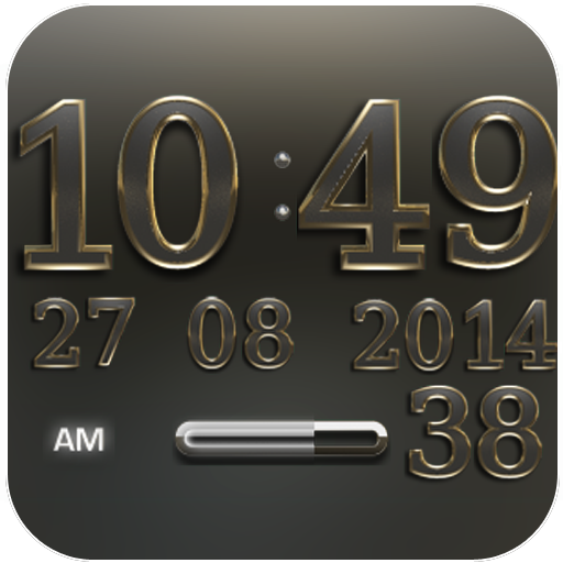 Digi Clock Widget Teutonic 個人化 App LOGO-APP開箱王