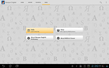 Basque<>English Dictionary poster 7