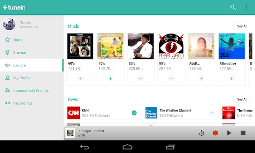 TuneIn Radio Pro - screenshot thumbnail