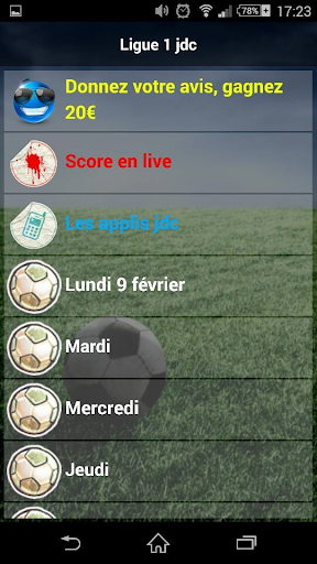 Pronostics foot ligue 1 jdc