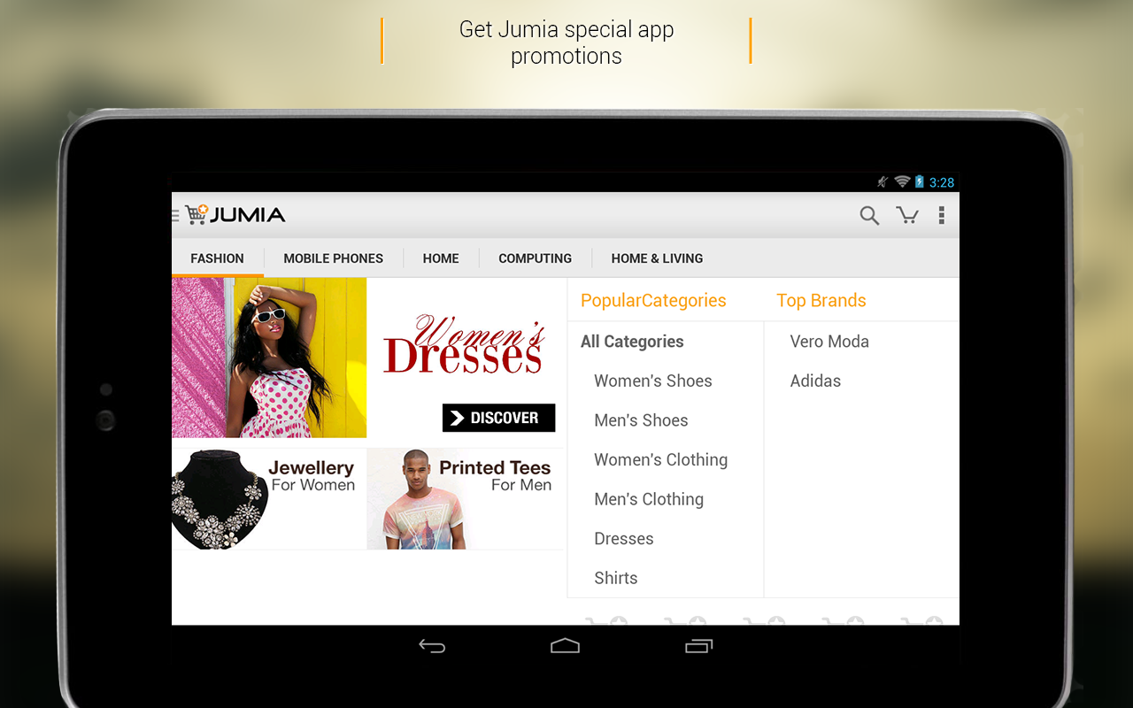 JUMIA Online shopping screenshot