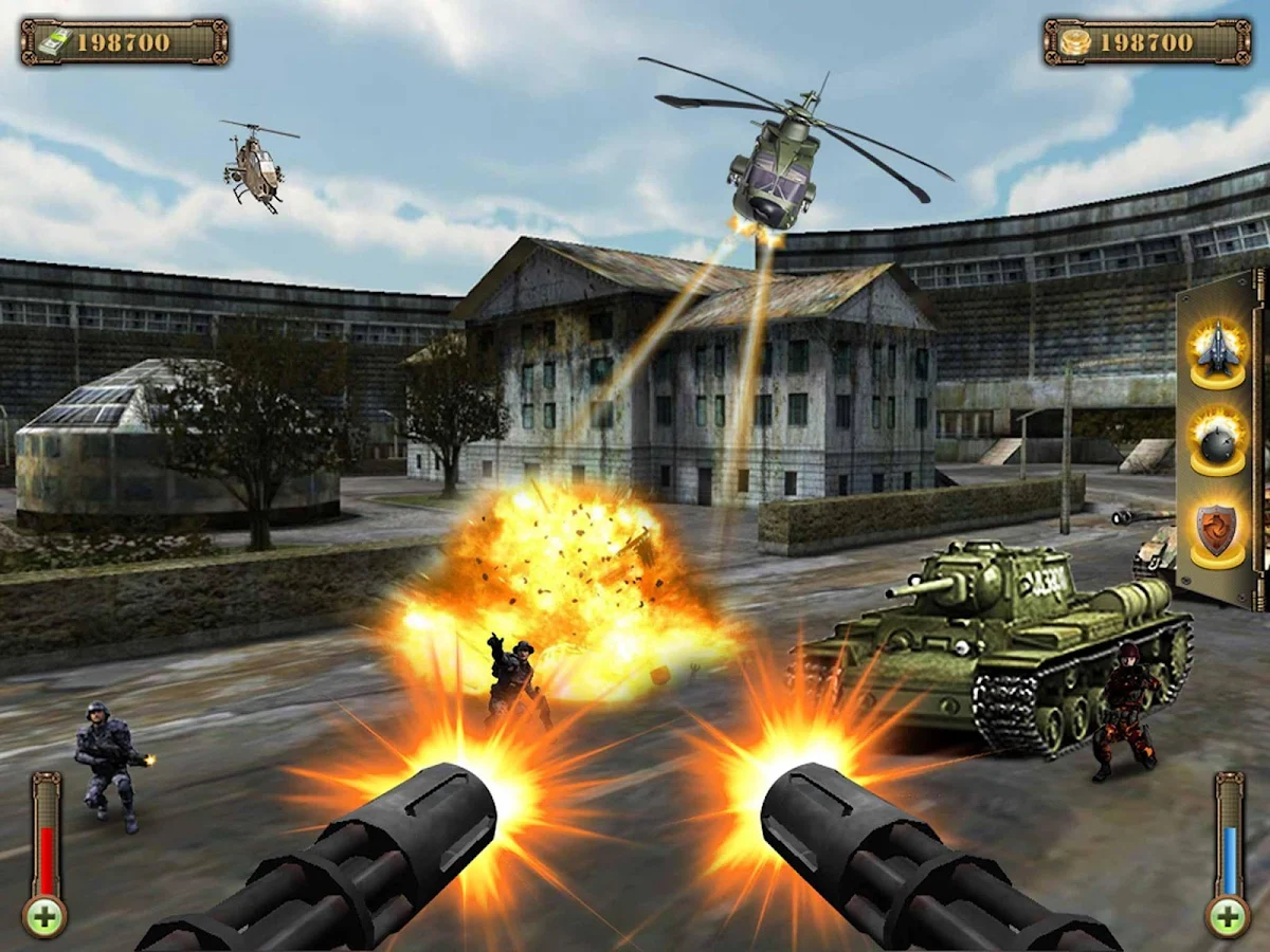 Gunship Counter Shooter 3D - screenshot