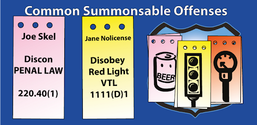 Common Summonsable Offenses -  apk apps