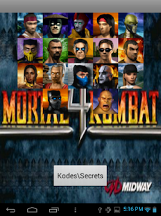 تنزيل Mortal Kombat 4 1 0 لنظام Android مجان ا Apk تنزيل