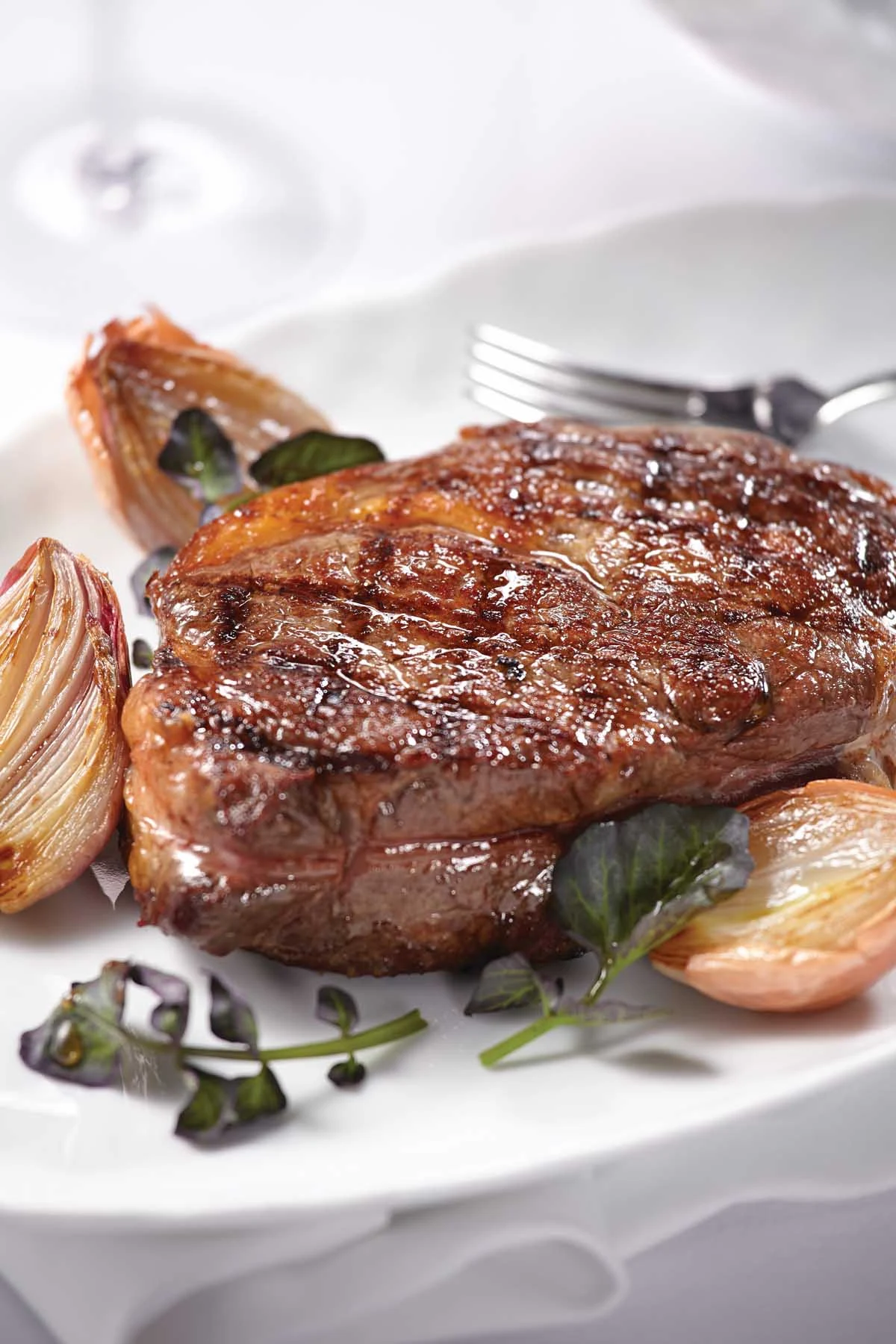Norwegian-Cruise-Line-food-Ocean-Blue-delmonico - Delmonico is one of the most popular beef dishes in chef Geoffrey Zakarian's restaurants aboard Norwegian Breakaway and Norwegian Getaway.