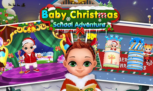 Baby Christmas School Fun