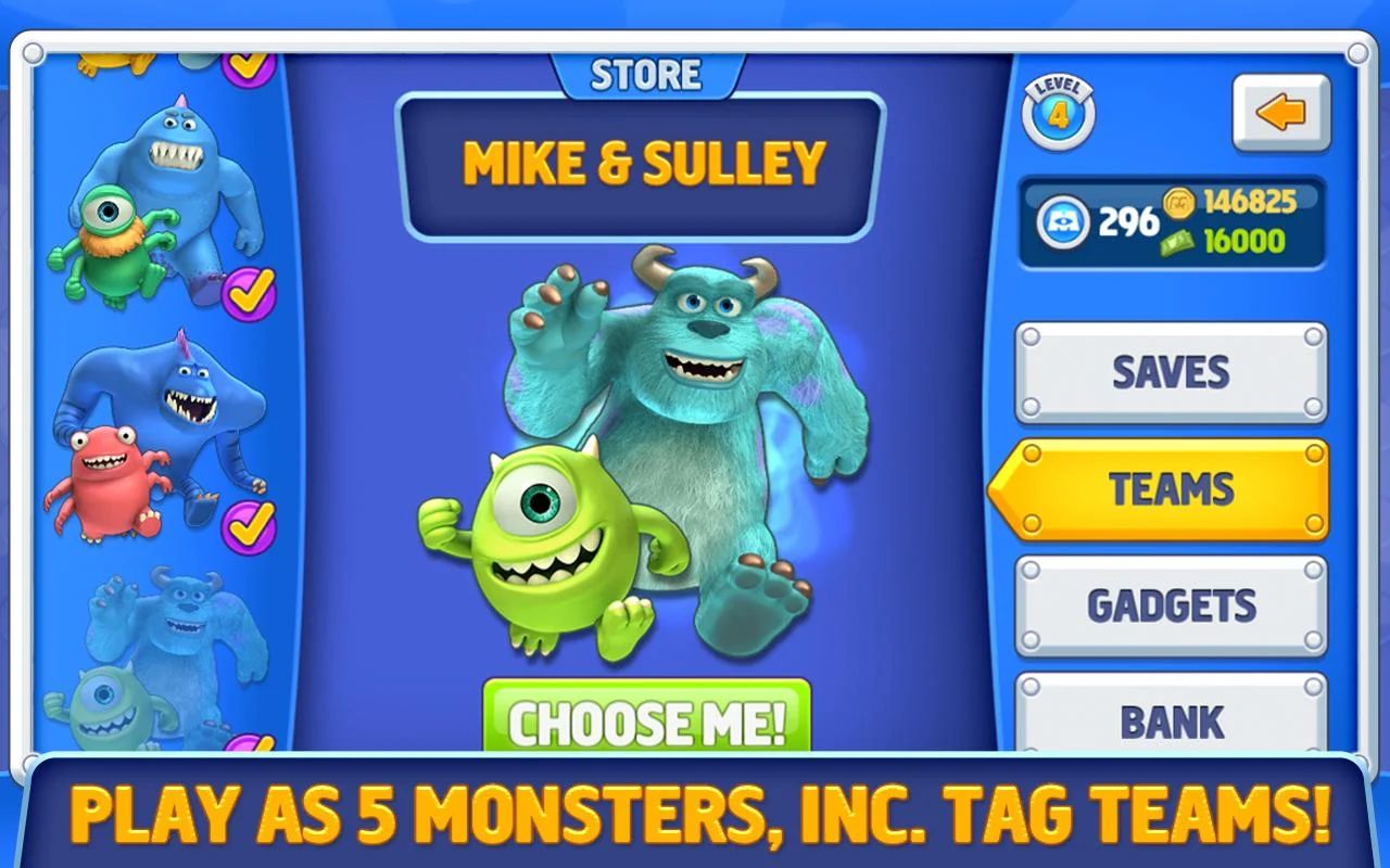 Monsters, Inc. Run - screenshot