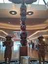 Totem  Pole Welcome Figures