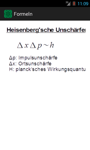 【免費教育App】Physik Formelsammlung-APP點子