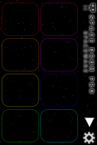 Android application Space Drum Pro screenshort