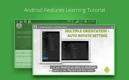 Learn Android Features poster 9