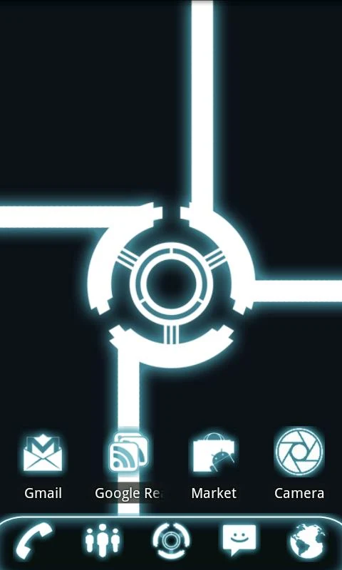 Cahaya Go Launcher Ex Theme - screenshot