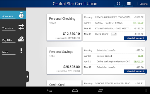 【免費財經App】Central Star Credit Union-APP點子