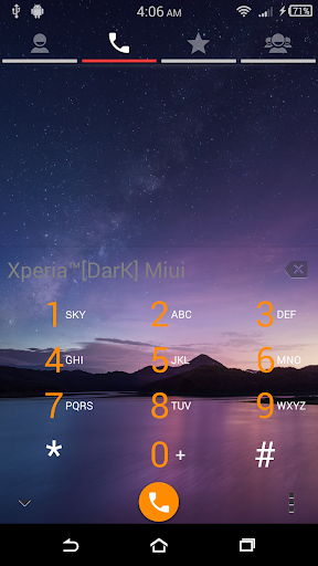 免費下載個人化APP|Xperia™ Dark Miui-Orange Theme app開箱文|APP開箱王