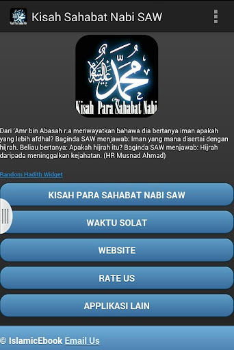 Kisah Para Sahabat Nabi SAW