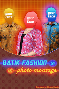 Batik Foto Montage