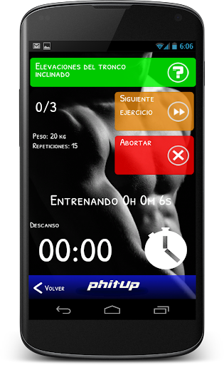 phitUp: Entrenamientos