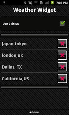 Weather Widget Donate