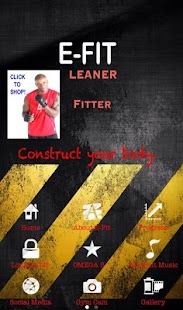 E Fit  Workout Fitness Trainer Screenshots 0