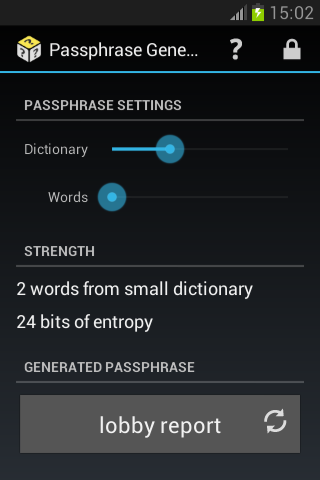 Passphrase Generator