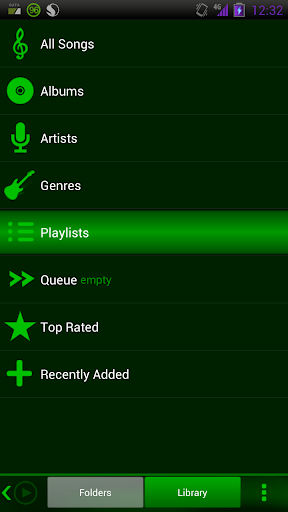 Poweramp Emerald Desire Skin