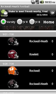 Rockwall-Heath Football Screenshots 1