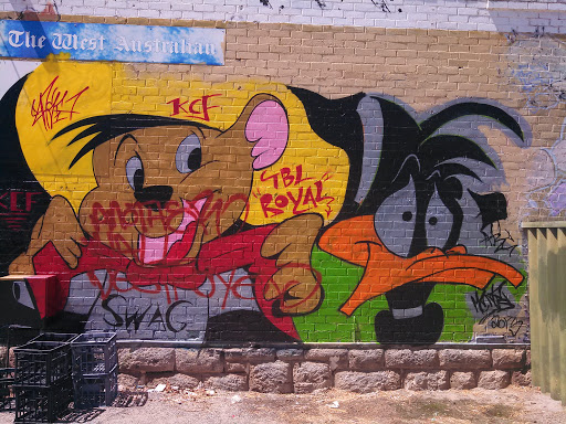 Speedy and Daffy Got Swag. Graphiti Version